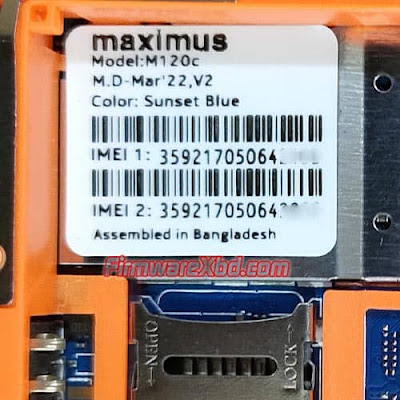 Maximus M120c V2 Flash File SC6531