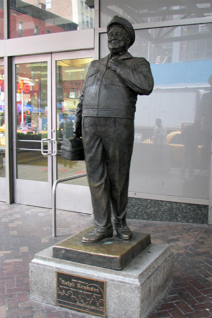 Ralph Kramden by Lawrence J. Nowlan, Port Authority Bus Terminal, Eighth Avenue, New York