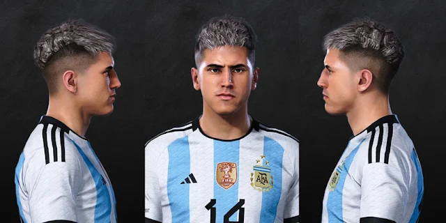 Exequiel Palacios Face For eFootball PES 2021