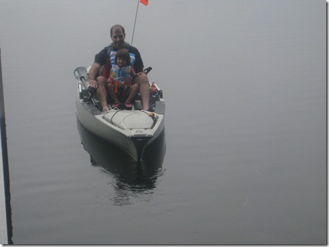 On the boat
