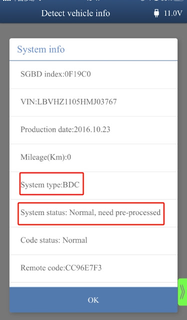Yanhua ACDP Update BMW BDC IMMO by OBD 6