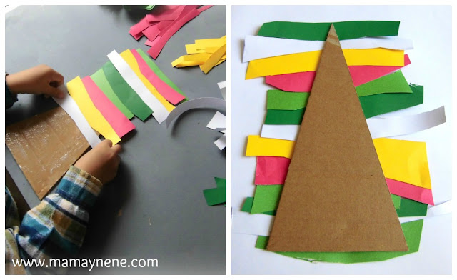 ARBOL-NAVIDAD-CRAFT-KIDS-NAVIDAD-COLOR