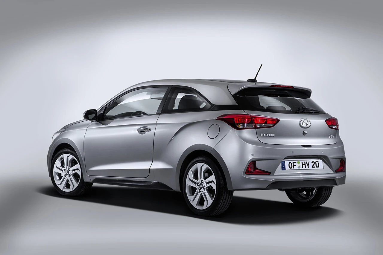 Hyundai i20 rear side