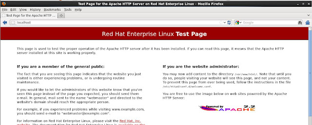 Linux Apache Welcome Page