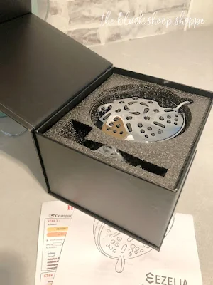 Unboxing the new showerhead!