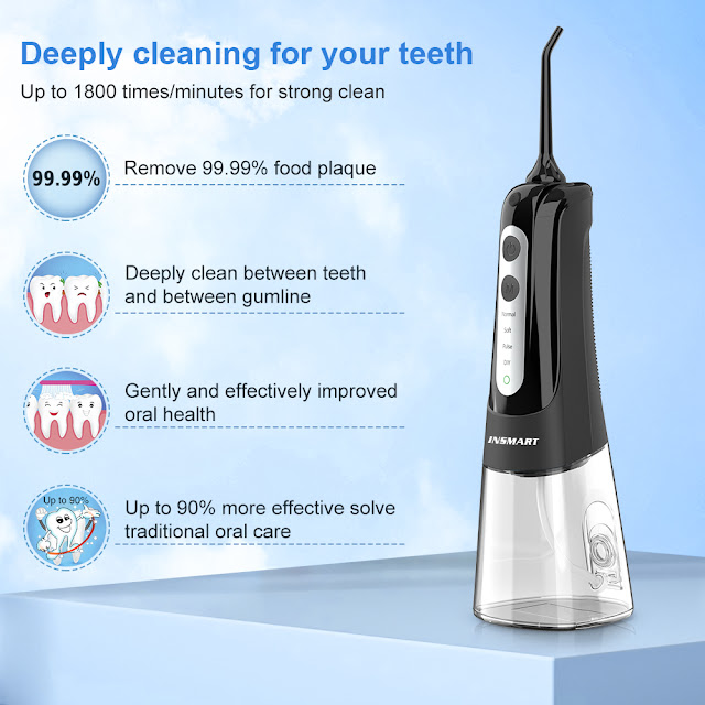 Buy Rechargeable Professional Water Flosser Teeth Cleaner