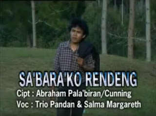 Kord Gitar Lagu Sa'bara'ko Rendeng (Trio Pandin & Salma Margarteh)