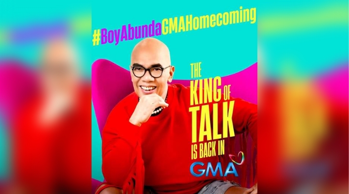 Boy Abunda returns to GMA Network