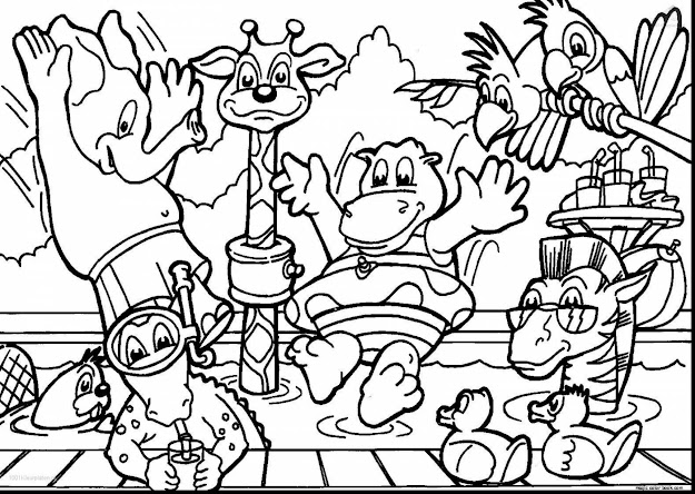 Magnificent Zoo Animals Coloring Pages With Baby Animals Coloring Pages And Baby  Animals Coloring Pages