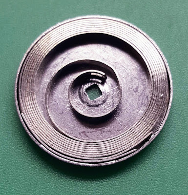 New mainspring fitted