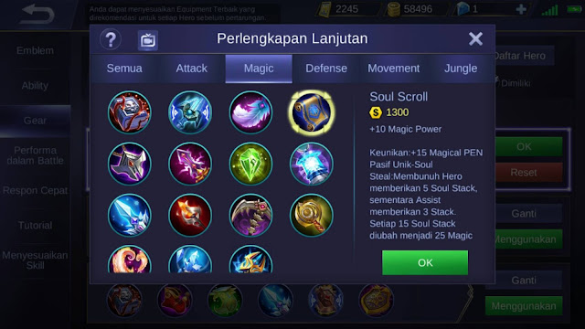 Item Mobile Legends