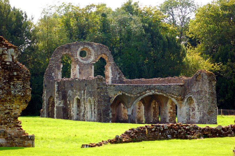 Old abbey ruins