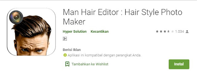 Kumpulan Aplikasi  Edit  Rambut  Android Terbaik Dan Paling 