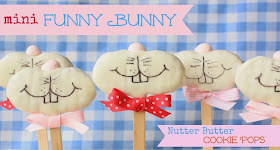 Mini Funny Bunny Nutter Butter Cookies by Munchkin Munchies