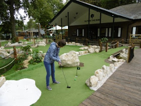 Photo of the Putt in the Park minigolf course in Battersea Park, London