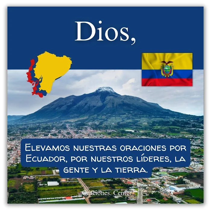 Oraciones por Ecuador