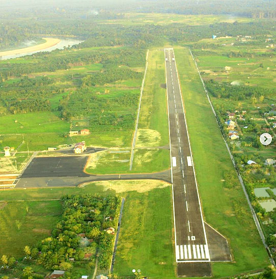 Landasan Pacu Bandar Udara Pangsuma Putussibau