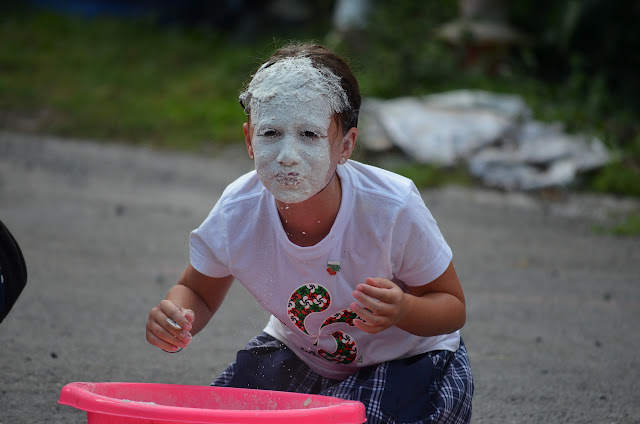 juegos infantiles en las fiestas de El Regato