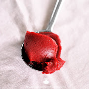 Red Rose Raspberry Sorbet yields roughly 1 quart (raspberry rose sorbet )