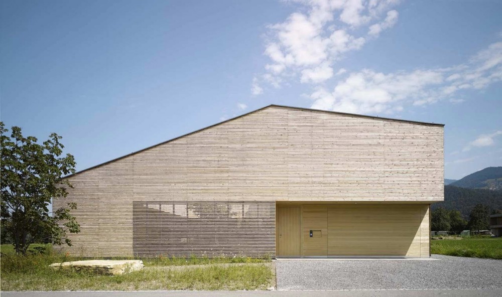 Timber house with courtyard in the middle, Austria: Most ...