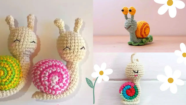 Caracoles Adorables: Los Amigurumis a Crochet que te Harán Sonreír 🐌