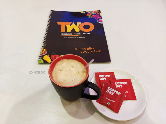Coffee at TWO (Tandoor-Wok-Oven), Guwahati