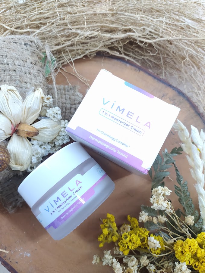 Review Vimela 3 in 1 Moisturizer Cream