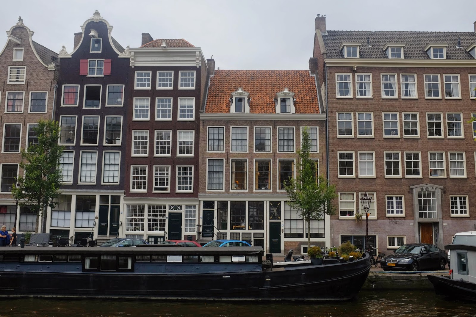 Canals of Amsterdam house architecture