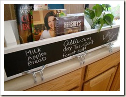 Upcycked pallet shelf