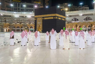 shaf renggang di masjidil haram