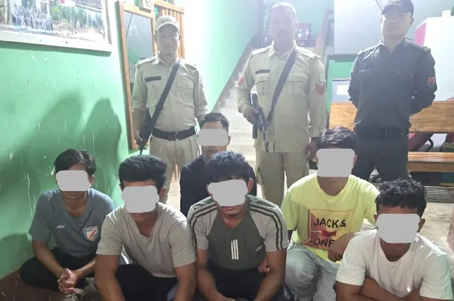 Six Arambai Tengol Members, Three KCP(PWG) Cadres Arrested for Assault and Extortion