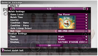 Download Game PES 2016 Update Patch ISO terbaru untuk Emulator PPSSPP