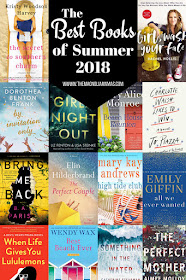 The Best Books of Summer 2018. Best beach reads of 2018. A great list for any kind of reader to pack on vacation. Great vacation reads!