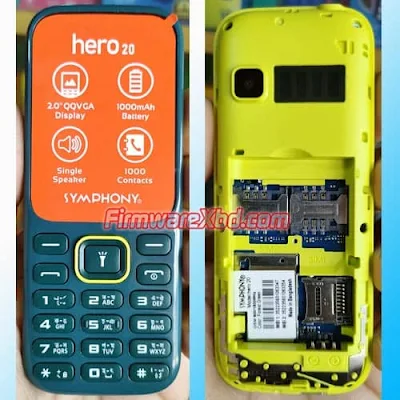 Symphony hero20 Flash File MT6261