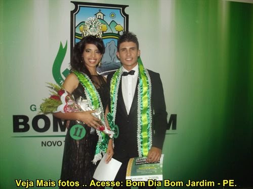 Ganhadores Garoto e Garota Emancipação 2014 do Bom Jardim  -PE