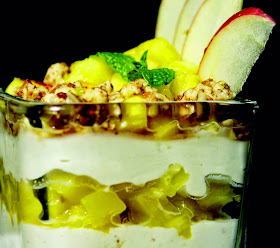 Vegan Recipe - Raw Lime Parfait from The HappyCow Cookbook