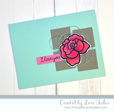 I Love You card-designed by Lori Tecler/Inking Aloud-stamps from Paper Smooches