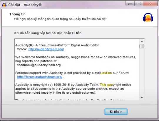 Hướng dẫn cài đặt Audacity trên máy tính windows d