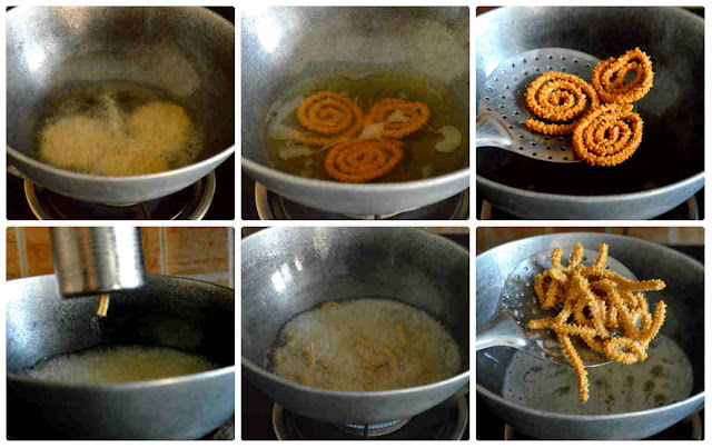 Crispy Mixed Millet Murukku/Millet Chakli