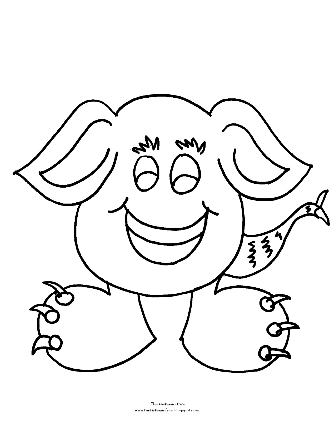 Cute Monster Coloring Pages  Car Interior Design