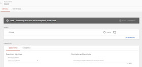 利用Google Optimize進行實驗設置