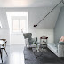 Nordic penthouse with muted pastel colors