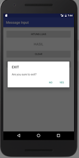 Input with EditText in Messagebox Android Tutorial