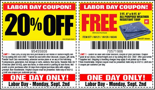 Harbor Freight Off Coupon Using Harbor Freight Off Coupon 14 Saves The Day