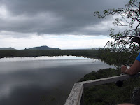 View of the Lagoon on a Cloudy Afternoon, Floreana, Galapagos