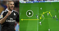 فيديو: بنزيمة يتوج "تيكي تاكا" مدريدية بهدف رائع في مرمى فالنسيا