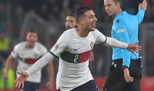 Dalot jaringkan 2 gol, Portugal belasah Czech Republic