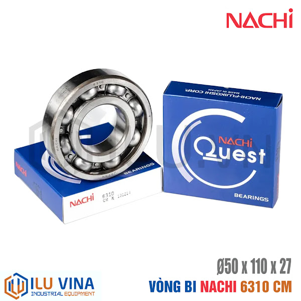 6310-CM - Vòng bi, Bạc đạn, Bearing  Nachi 6310-CM