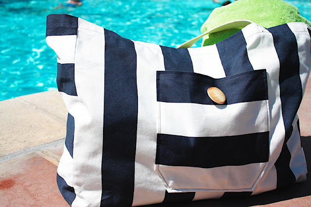 beach tote sewing pattern