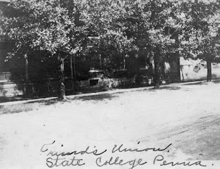 Two photos of the Friend's Union, State College, PA.